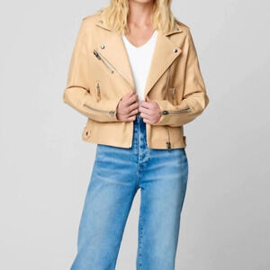 NWT Blank NYC Moto Semi-Fit Jacket In Head To Toe Small